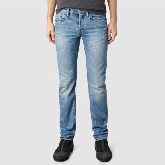 All Saints Anhu Iggy Jeans Slim Fit Sz 